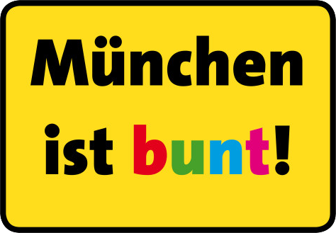 München ist bunt